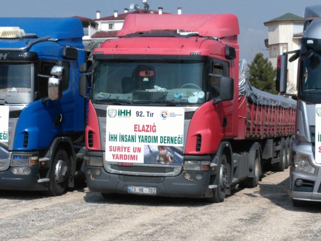 OSB’DEN SURİYE’YE UN YARDIMI