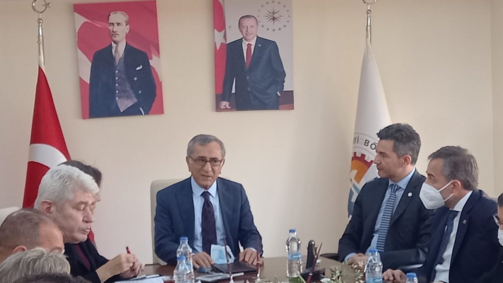 TGSD (Türkiye Giyim Sanayicileri Derneği) Elazığ OSB’ye Geldi