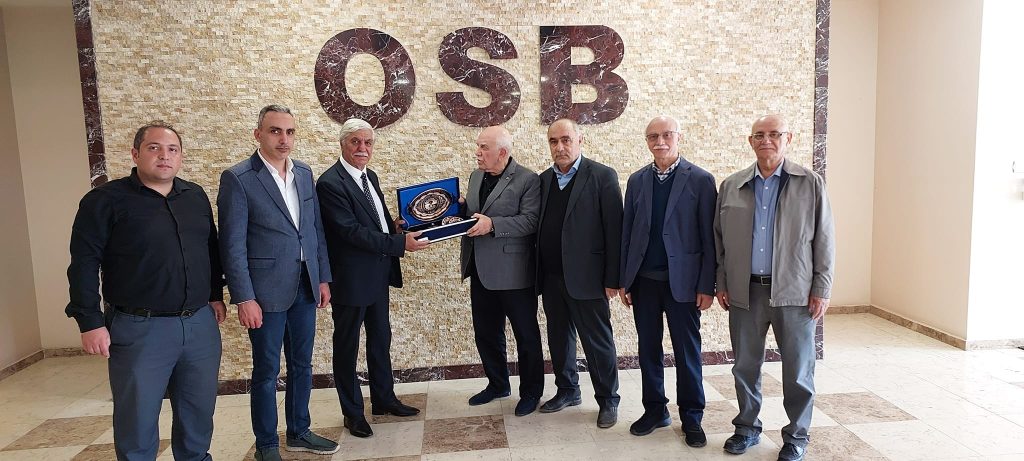 Ticaret ve Sanayi Eski Bakanı Ali Coşkun Yönetim Kurulumuzu Ziyaret Etti