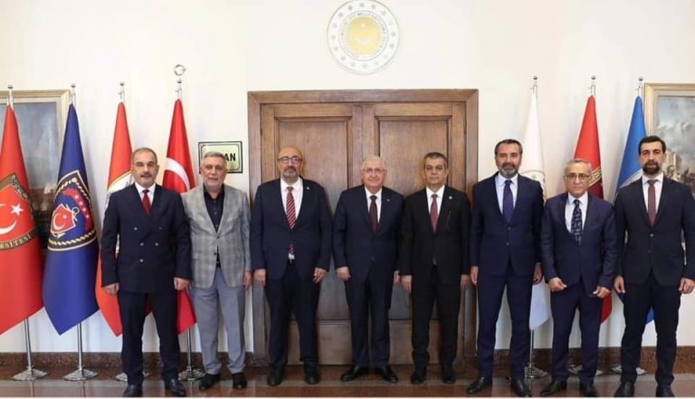 Milli Savunma Bakanı Sayın Yaşar Güler’i Ziyaret Ettik