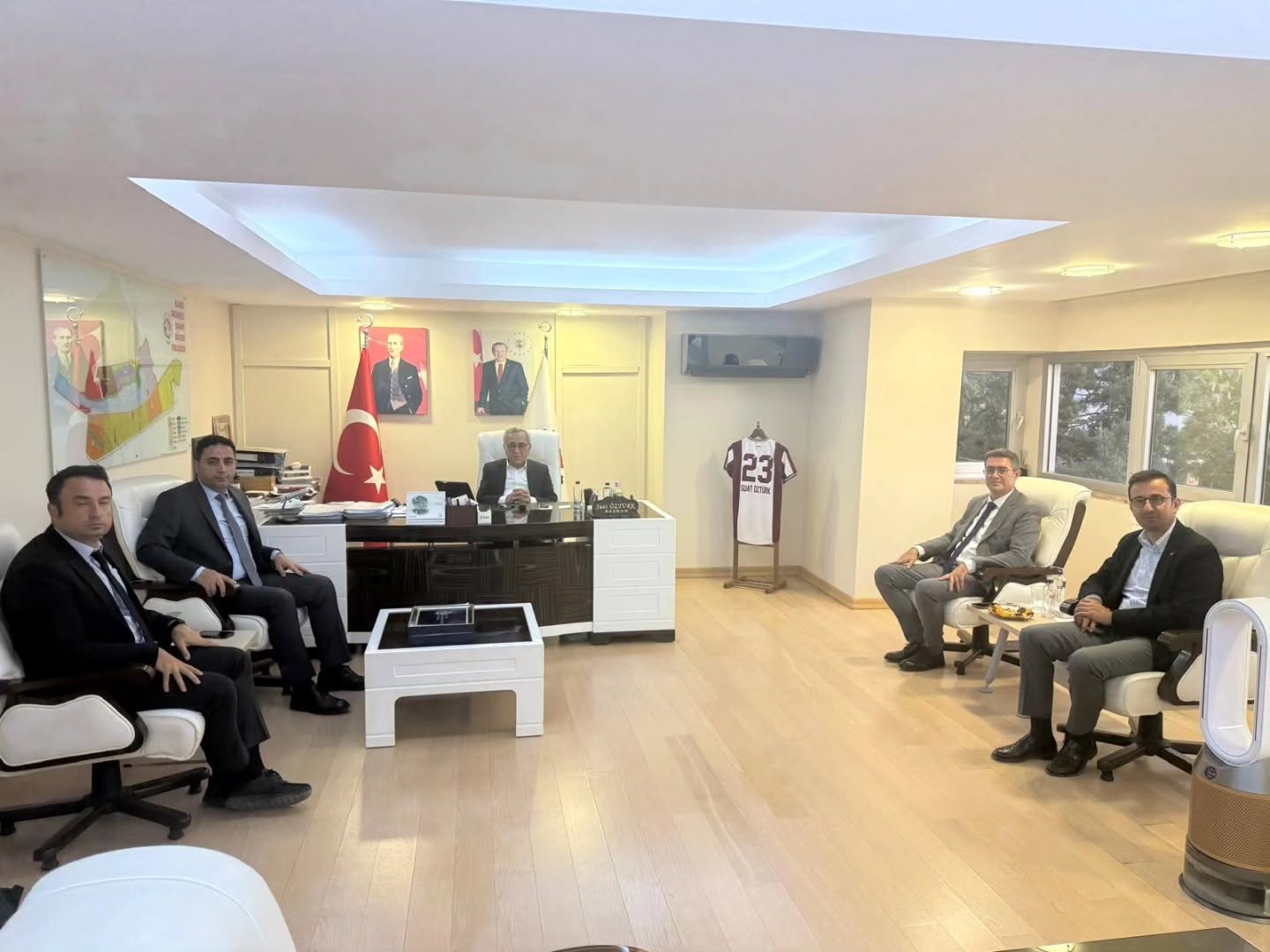 FKA Genel Sekreterinden Başkanımıza Ziyaret