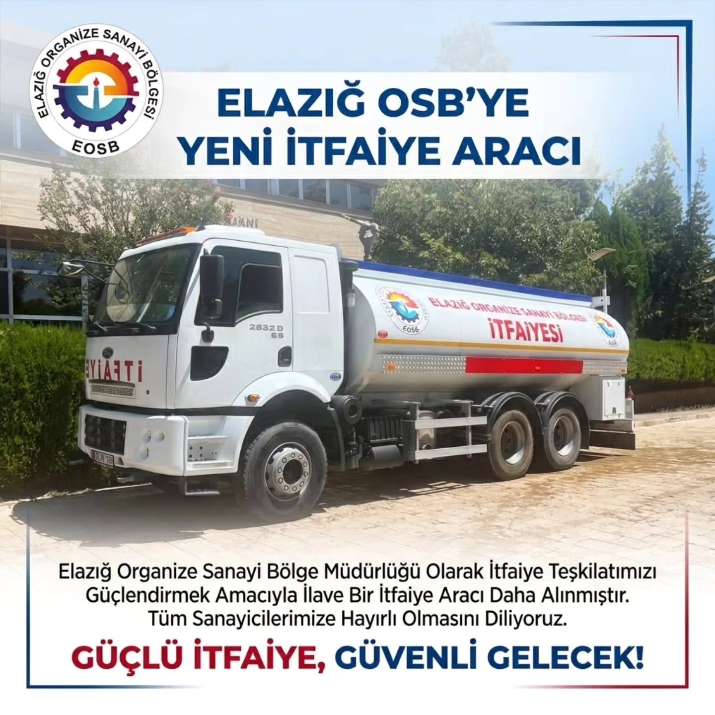 Yeni İtfaiye Aracı Alındı