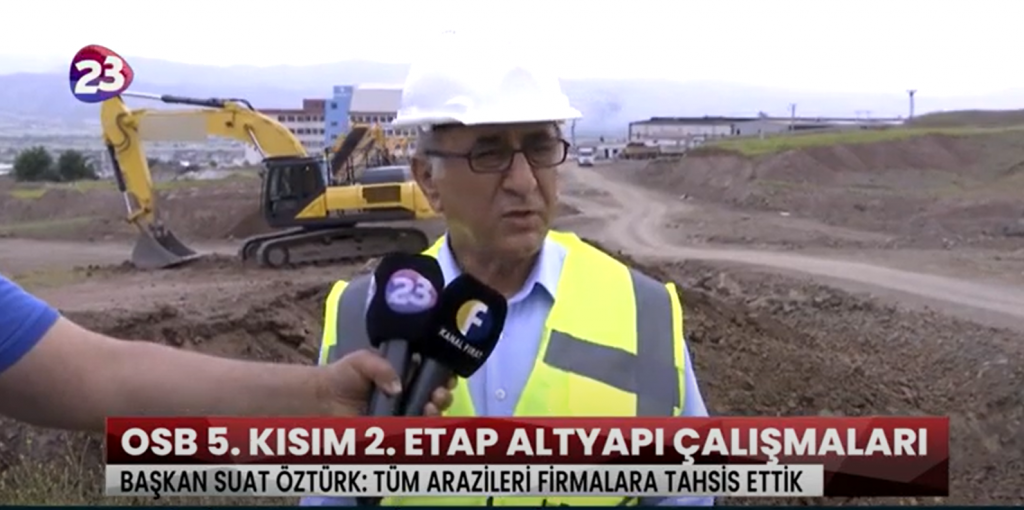 Yönetim Kurulu Başkanımız Suat ÖZTÜRK 5. Kısımda İncelemelerde bulundu
