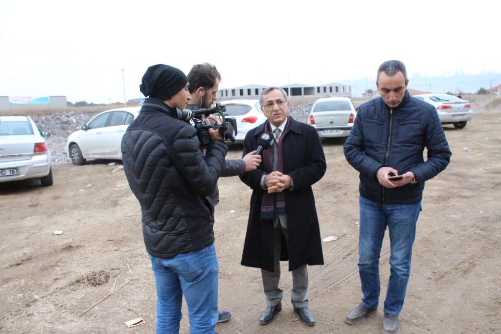 ELAZIĞ OSB YÖNETİMİ DEPREM SONRASI SEFERBER OLDU