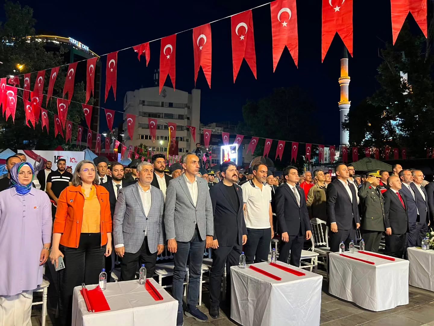 15 Temmuz Etkinliklerine Katılım Sağladık
