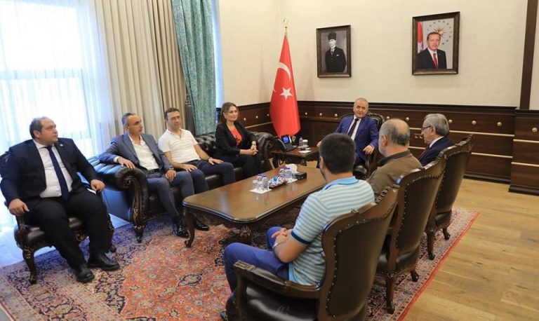 Yönetim Kurulu Üyelerimiz Elazığ Valisi Numan Hatipoğlu’na Hayırlı Olsun Ziyaretinde Bulundular