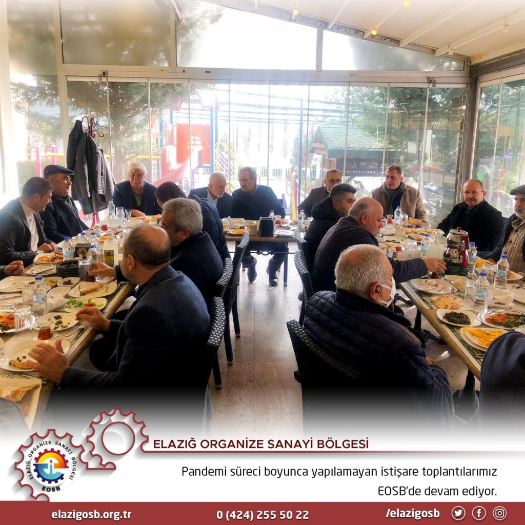 Pandemi süreci boyunca yapılamayan istişare toplantılarımız EOSB’de devam ediyor.