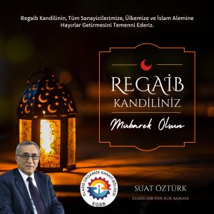 suat ozturk regaip kandili mesaji