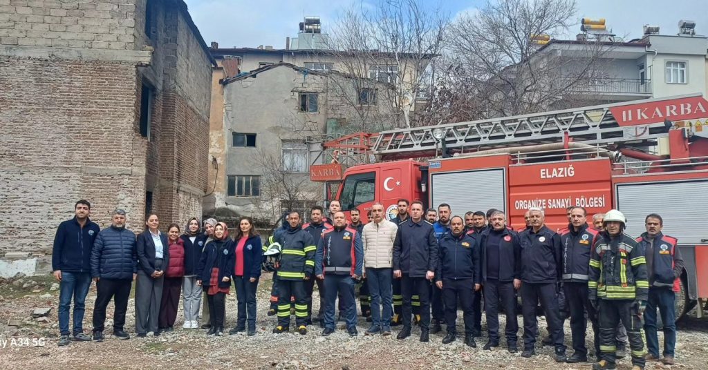 Elazig Osb Yangin Tatbikati2